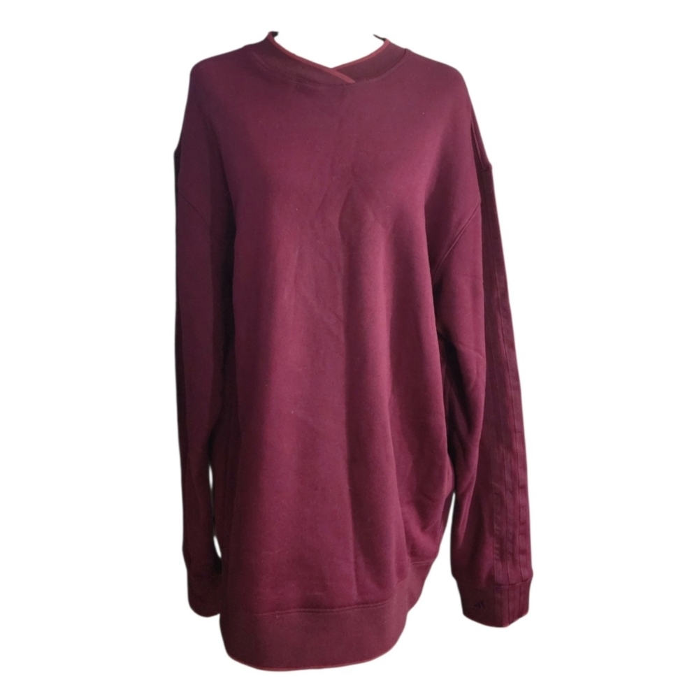 adidas x IVY PARK Maroon Crossover Sweatshirt Size Medium (Very Oversized)